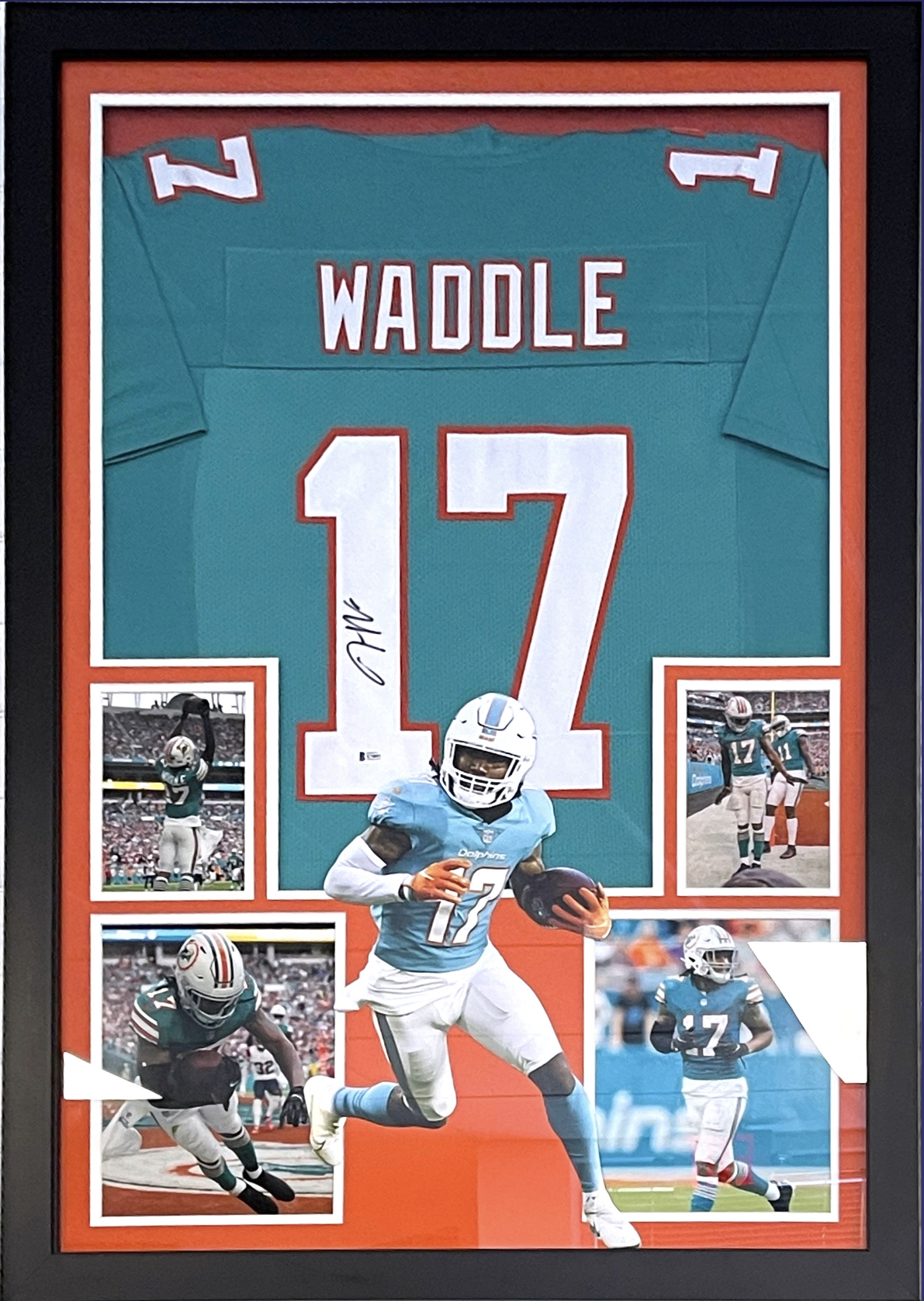 Jaylen Waddle Miami Dolphins Jersey Teal