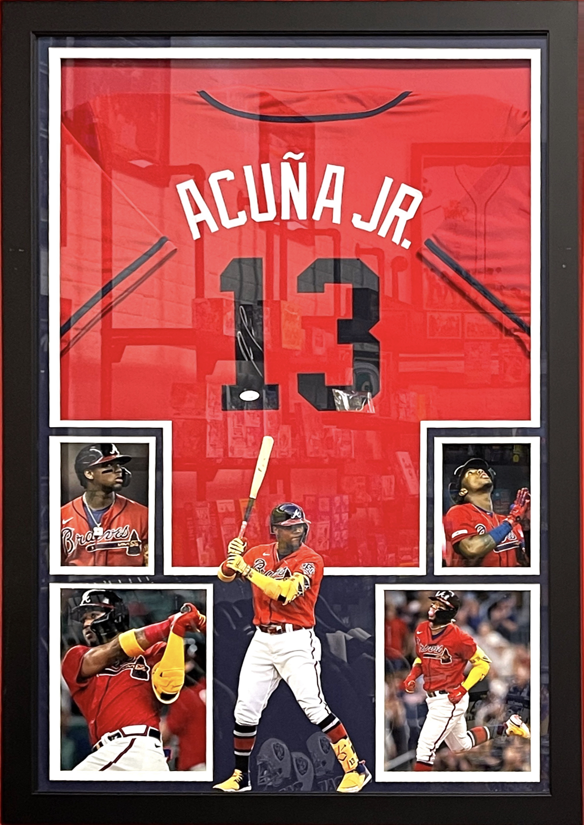 Ronald Acuna Jr. Atlanta Braves Jersey Batting