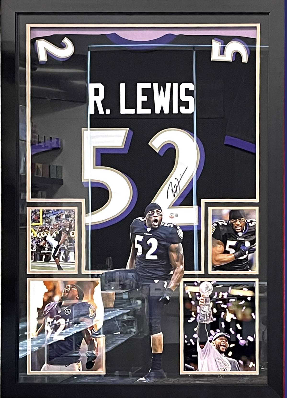 Ray Lewis Baltimore Ravens Jersey Black